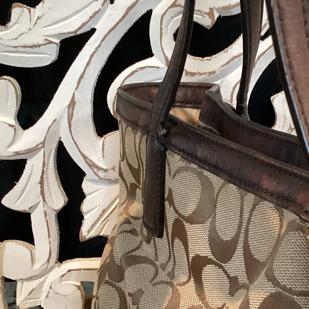 COACH Signature Canvas Weekend Tote #23465